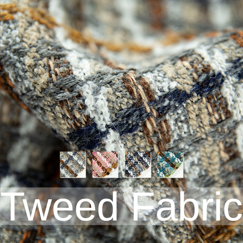 Plaid Tweed Fabric  By The Met - Sewing Tweed incelemesi ve fiyatı