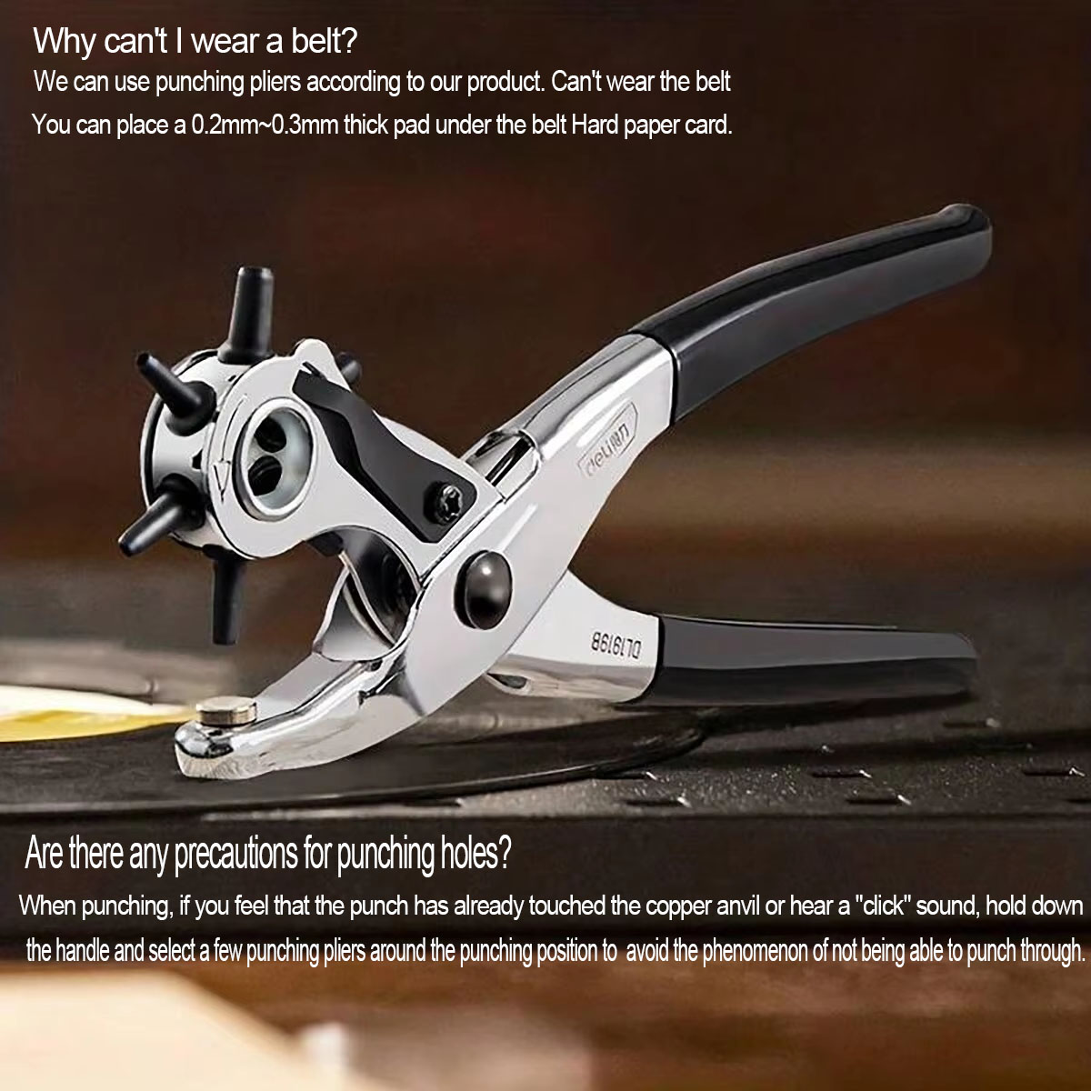 1pc-Belt Punch Pliers Leather  - Sewing Eyelet Fabric incelemesi ve fiyatı