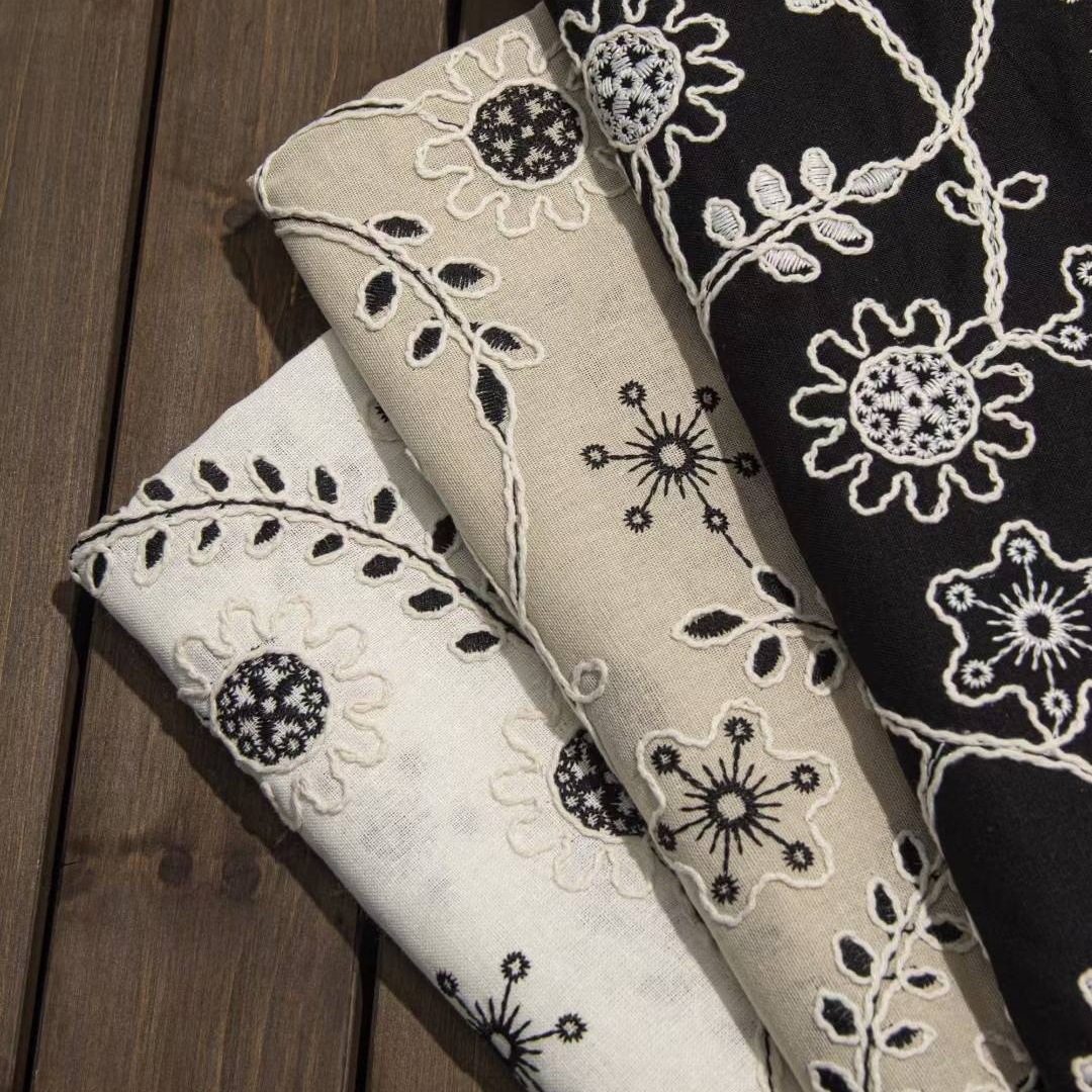 Vintage full-width embroidered - Vintage Sewing Textile incelemesi ve fiyatı