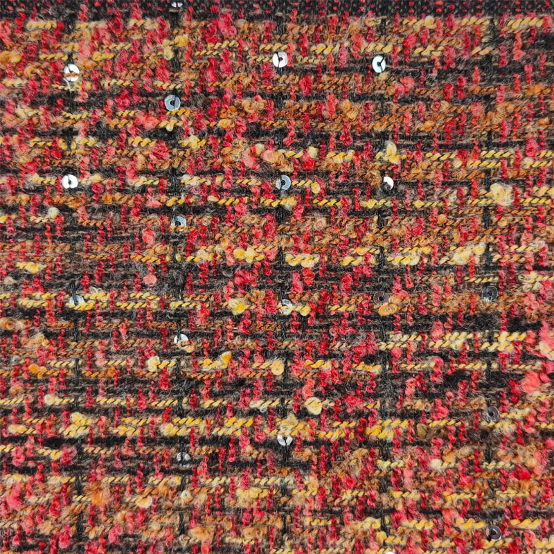 Red and Black Lattice Yarn-Dye - Sewing Tweed incelemesi ve fiyatı