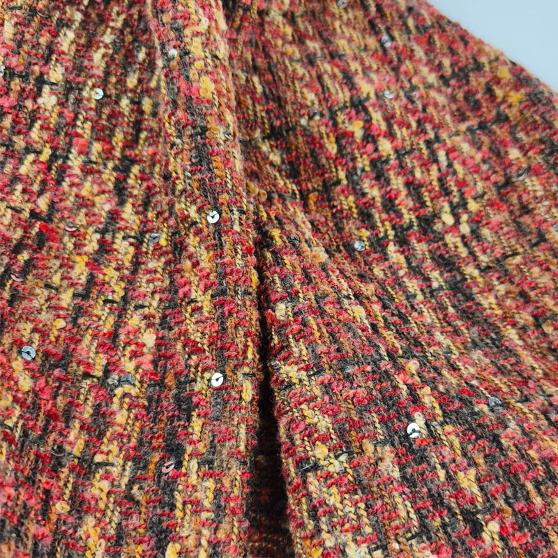 Red and Black Lattice Yarn-Dye - Sewing Tweed incelemesi ve fiyatı