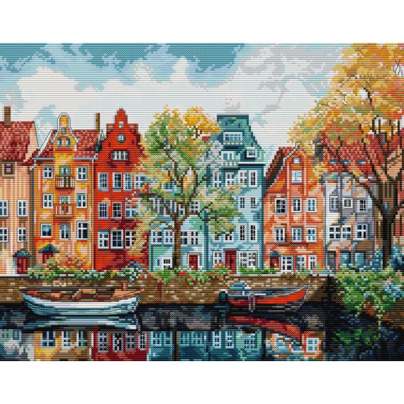 Copenhagen Scenery Pattern Cro - Textile Sewing Patterns incelemesi ve fiyatı