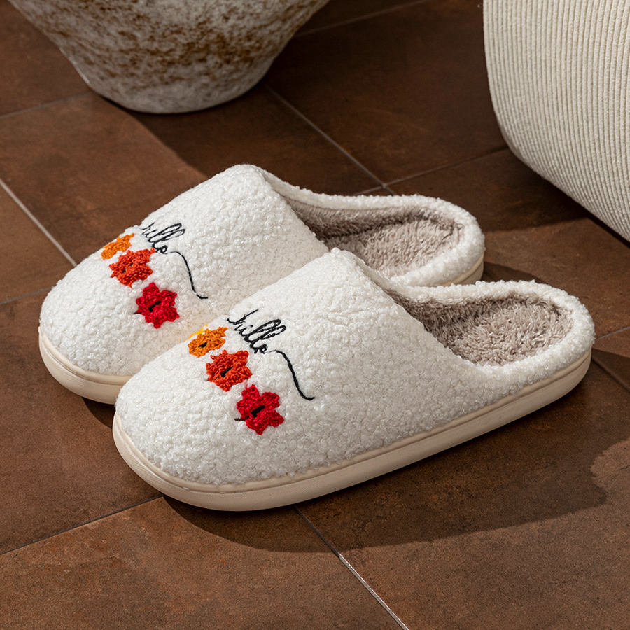 Winter Women's Slippers Indoor - Sewing Fabric incelemesi ve fiyatı