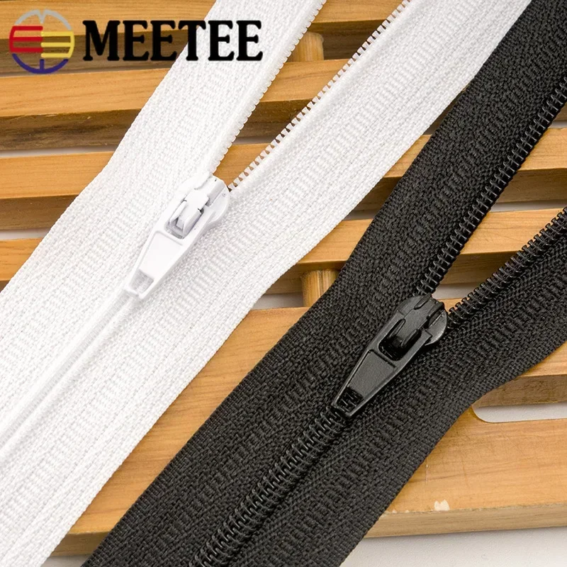 5/10Pcs 40-300cm 3# Nylon Zipp - Sewing Front Zipper incelemesi ve fiyatı