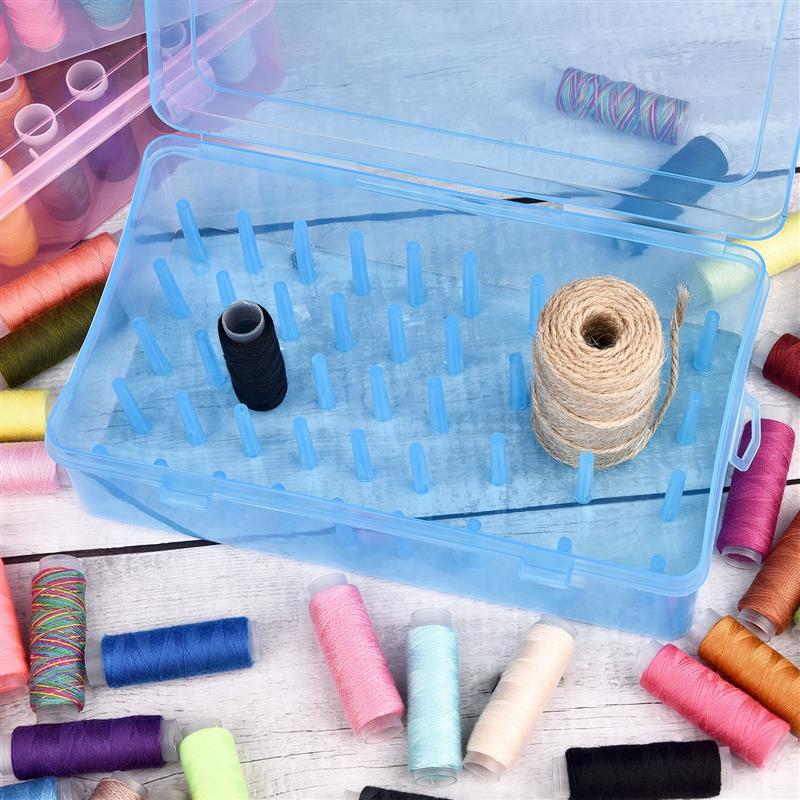 New 42 Axis Sewing Thread Stor - Bobbin Organizer Box incelemesi ve fiyatı