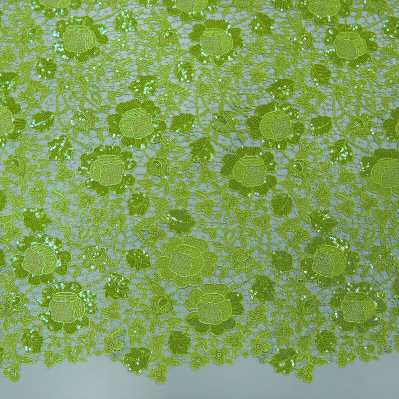 Lemon Green Hjgh Quality Hollo - Sewing Eyelet Fabric incelemesi ve fiyatı